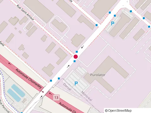 Location of Carworks Canada at 1410, Rue Saint-Amour, Saint-Laurent