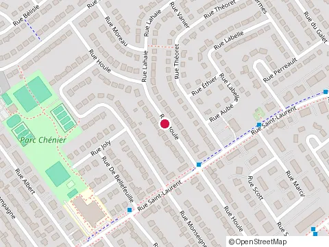 Location of Casabella at 322 Rue Houle, Saint-Eustache