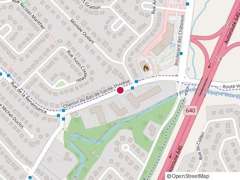 Location of Caserne Sud Ville de Blainville at 310 chemin du Bas-de-Sainte-Thrse, Blainville