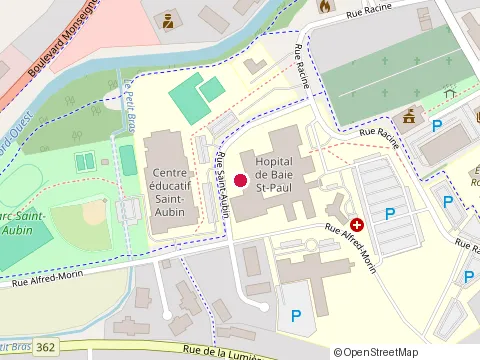 Location of Casse at 3 Rue Rene-Richard, Baie-Saint-Paul