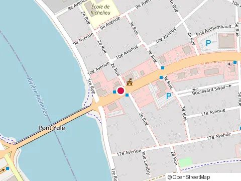 Location of Casse Croute Bandito Inc at 123 boulevard Richelieu, Richelieu