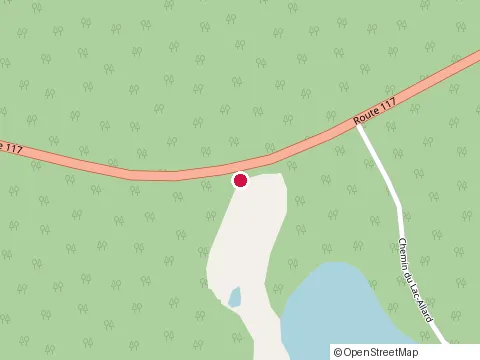 Location of Casse Croute Saguay at 275 route 117, Lac-Saguay