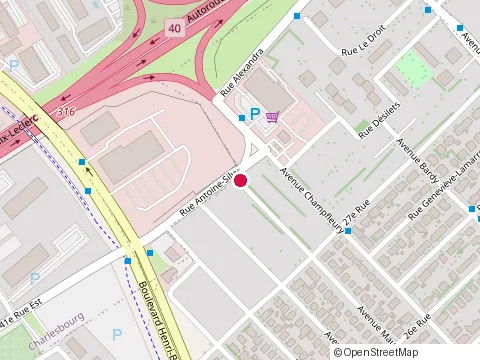 Location of Casse-Croûte, Québec