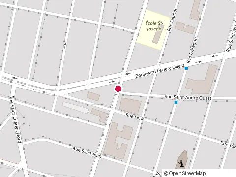 Location of Casse-Croute Chez Adrien at 210 Rue Saint-Hubert, Granby