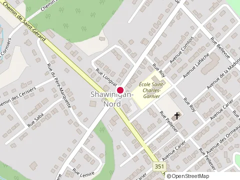 Location of Casse-Croute Chez Ben at 2093 avenue de la Montagne, Shawinigan