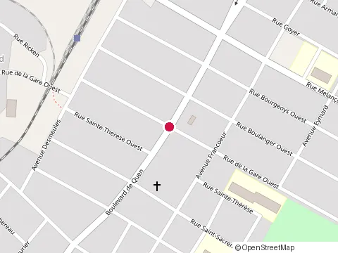 Location of Casse-Croûte Chez Michel at 310 Boulevard de Quen N, Alma