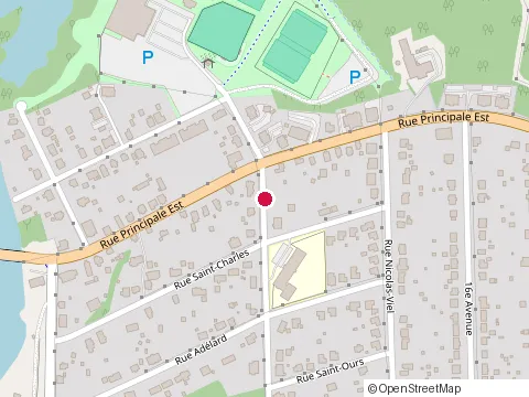 Location of Casse-Croûte de l’Aréna, Magog