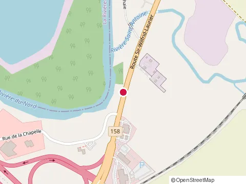 Location of Casse-Croûte de la Rivière du Nord at 14285 Qc-158, Mirabel