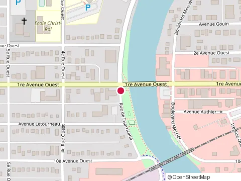 Location of Casse-Croute du Queen at 511 Rue de l Harricana, Amos