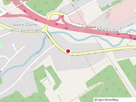 Location of Casse-Croute Flash Bourg at 21231 boulevard Henri-Bourassa, Québec