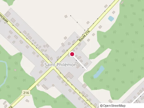 Location of Casse-Croute la Boufferie at 1285 Rue Principale # A, Saint-Philémon