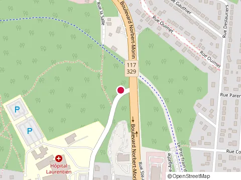 Location of Casse-Croute le Glouton at 15 boulevard Morin, Sainte-Agathe-des-Monts