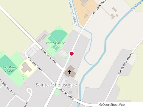 Location of Casse-Croûte le St-Scho at 10170 Rue St Vincent, Mirabel