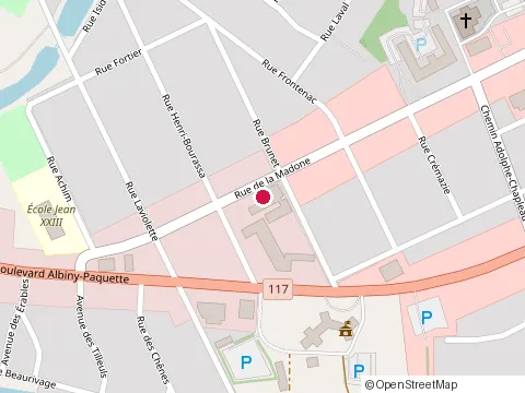 Location of Casse-Croute Lyna at 277 Rue de la Madone, Mont-Laurier