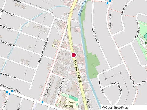 Location of Casse-Croute Marilyne at 221 Rue Saint-Pierre, Saint-Constant