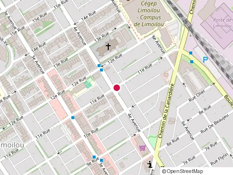 Location of Casse-Croûte Moka Plus at 1010 4E Avenue, Québec