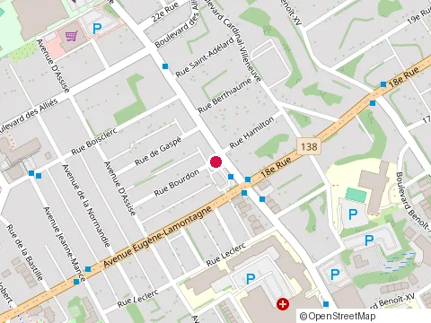 Location of Casse-Croûte Pierrot at 1996 1Re Av., Québec