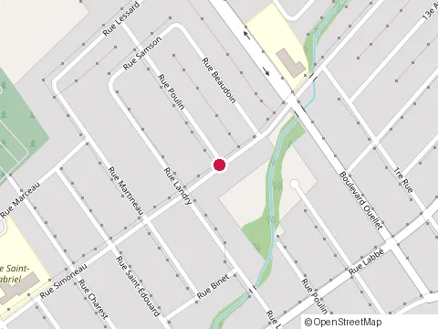 Location of Casse-Croute Simoneau Enr at 507 Rue Simoneau, Thetford Mines