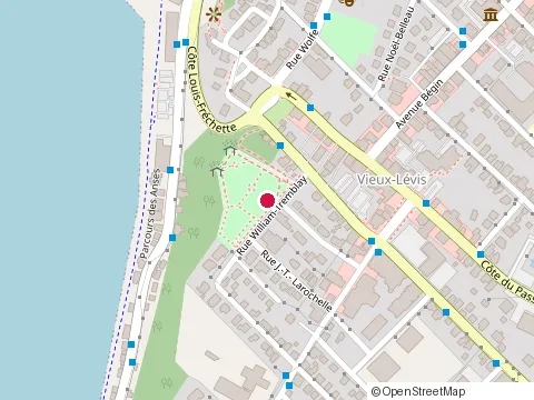 Location of Casse-Croute St-Laurent at 7 Rue William-Tremblay, Levis