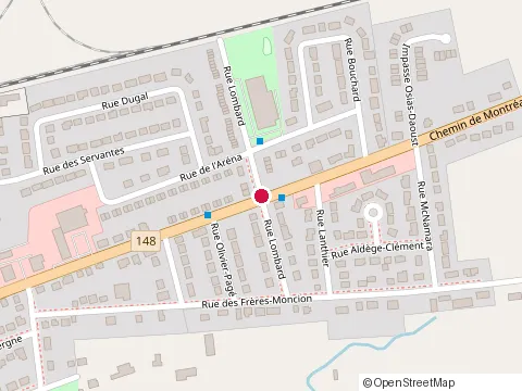 Location of Cassecroute Chez Ti-Jean Open at 177 Chem. de Montréal E, Gatineau