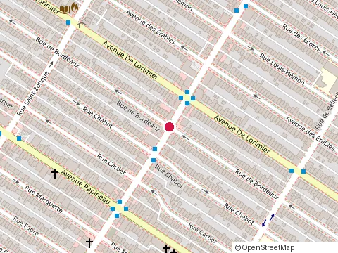 Location of Cassecroute Ne Mgoc at 1975 Rue Beaubien E, Montréal