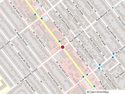 Location of Catherine Belanger Acupuncture at 218 Boulevard des Laurentides, Laval