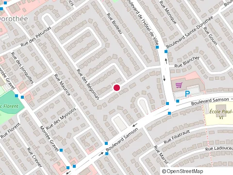Location of Cb Fenexpert Inc at 581 Rue des Bégonias, Laval