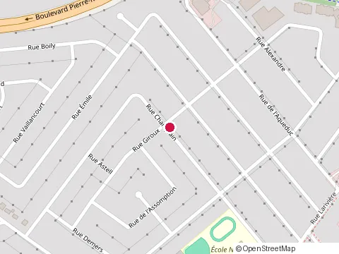 Location of Cd Ré-No at 51 Rue Champlain, Victoriaville