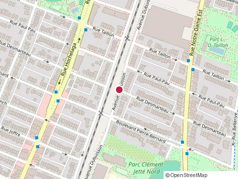 Location of Cda Transport Inc at 2204 Rue Desmarteau, Montréal