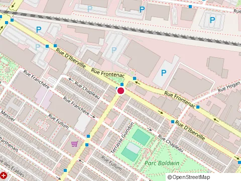 Location of Cdl Gestion at 2489 avenue du Mont-Royal E, Montréal