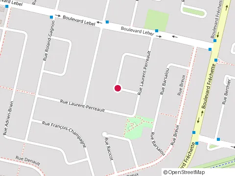 Location of Cdp Céramique at 1340 Rue Laurent-Perreault, Chambly