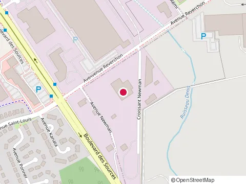 Location of Cdp Garage at 1607 Newman Cres, Dorval
