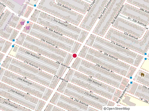 Location of Cécile Comblen Peintre - Visual Artist at 1-6805 29E Av, Montréal