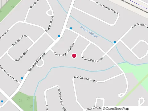 Location of Cedres de la Maurice at 2185 Rue Ludger-Madore, Trois-Rivières