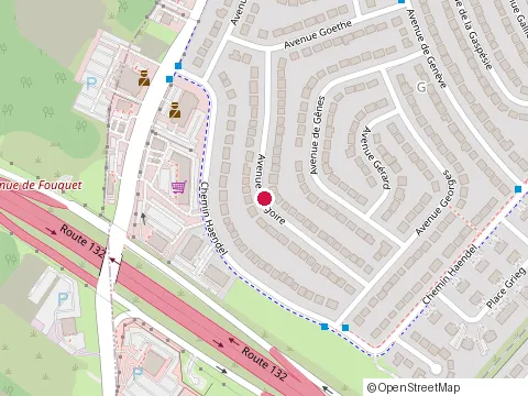 Location of Cedres Parfait at 50 avenue Grégoire, Candiac