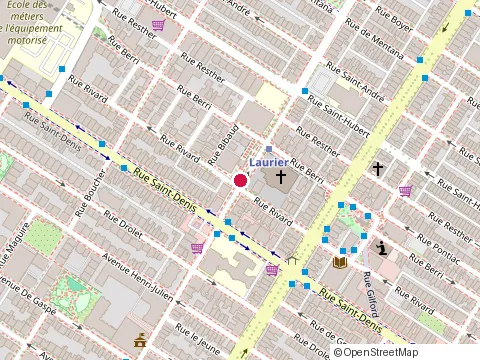 Location of Celeb Construction at 5115 Rue Rivard, Montréal