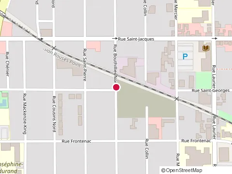 Location of Celine Buron at 189 St Georges, Saint-Jean-sur-Richelieu