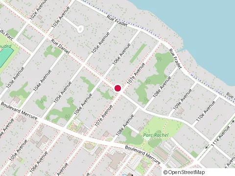 Location of Celine Trottier at 1575 Rue Daniel, Drummondville