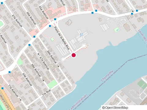 Location of Celphone.Ca at 1 place de la Belle-Rive, Laval