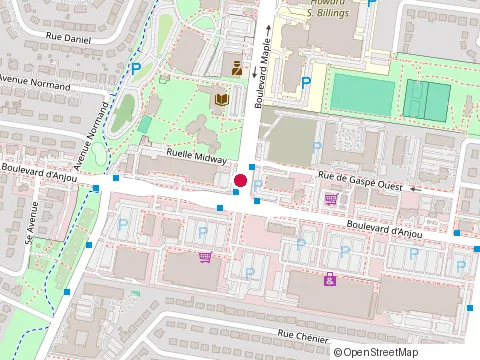 Location of Centas Med at 67 Boulevard d'Anjou, Châteauguay