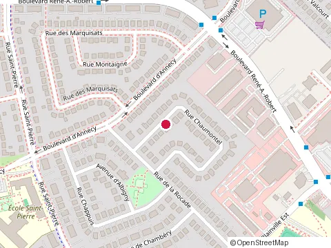 Location of Centraide Sud-Ouest-Quebec at 231 Rue Chaumontel, Sainte-Thérèse
