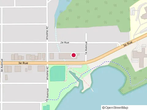 Location of Centre 2 M.R.C. Inc. at 191 3E Rue, Chibougamau