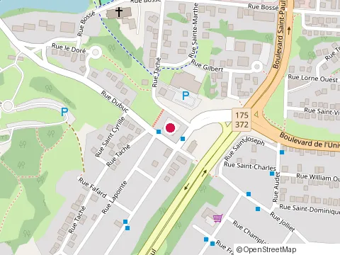 Location of Centre Alpha du Haut-Saguenay at 605 Rue Saint-Paul, Chicoutimi