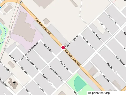 Location of Centre Ascension at 235 Rue Saint-Laurent #233, Trois-Rivières