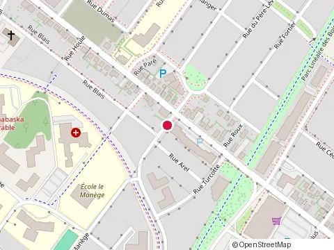 Location of Centre Atic at Rue Saint-Georges, Victoriaville