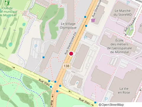 Location of Centre Ballroom Dansesport at 5034 Rue Sherbrooke O, Montréal