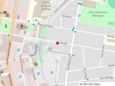 Location of Centre Bouche À Oreille at 358 Rue Melançon, Saint-Jérôme