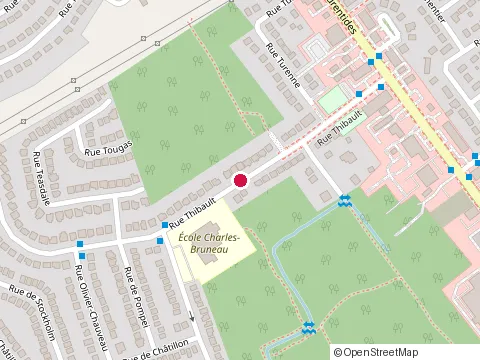 Location of Centre Chiro Auteuil - (Rue Thibault) at 5283 Rue Thibault, Laval