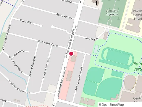 Location of Centre Chiropratique Familial at 980 Boulevard St Jude, Alma