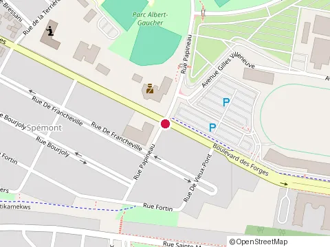 Location of Centre Chiropratique Spécifique de Trois-Rivières at 2121 Bd des Forges, Trois-Rivières